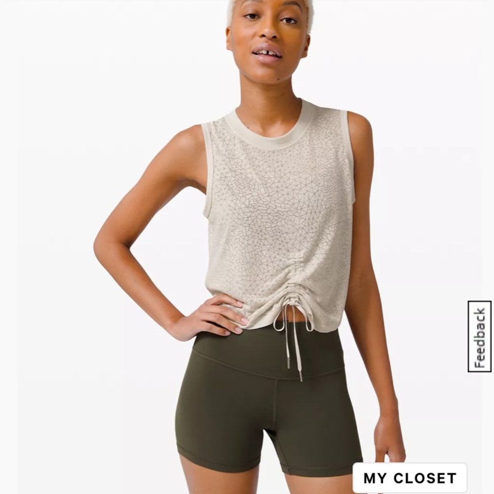 Lululemon Cinch me up Tank